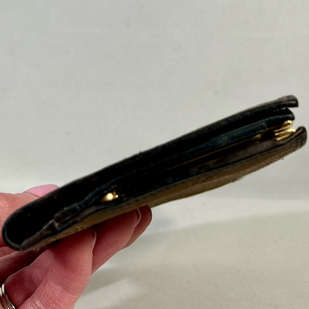 CELINE monogram kiss lock wallet EUC - Picture 7 of 16